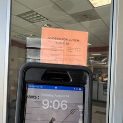 USPS - Open at 9am? It's 9:06 and there's no movement. Was here till 9:10 and gave up.