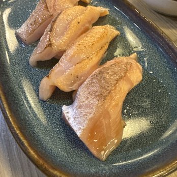 Kaito Sushi - Salmon Belly / light torch with lemon - Sushi Bars Near Me - Las Vegas, Nevada Kaito Sushi - Salmon Belly / light torch with lemon - Sushi Bars Near Me - Las Vegas, Nevada