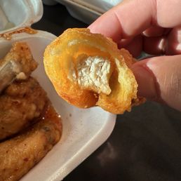Chicken tenders were extremely dry and flavorless Chicken tenders were extremely dry and flavorless