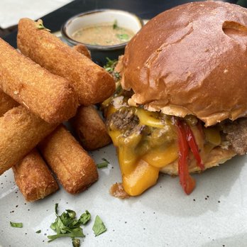 Alyce - Bulgogi Beef Sandwich with Yuca Fries - Cafes Near Me - Jersey City, New Jersey