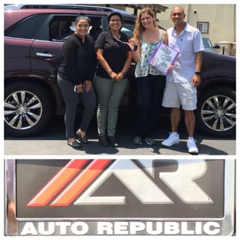 Auto Republic - Many thanks to Stephanie and Lilly of Auto Republic at Cypress. We love our new (used) Kia Sorento SX! - Auto Loan Providers Near Me - Cypress, California Auto Republic - Many thanks to Stephanie and Lilly of Auto Republic at Cypress. We love our new (used) Kia Sorento SX! - Auto Loan Providers Near Me - Cypress, California