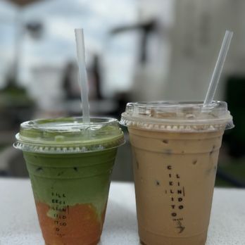 Cielito Lindo - Matcha and lavender honey espresso. - Cafes Near Me - Manor, Texas
