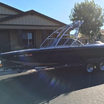 Garazilla Window Tinting - 2004 Moomba Mobius LSV 18% tint - Car Window Tinting Near Me - Antioch, California