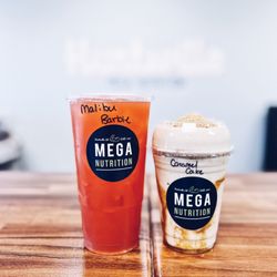 Herbalife - Mega Nutrition - Malibu Barbie Beauty Drink and Caramel Cake Shake