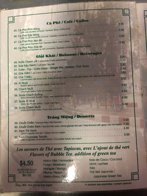 Menu photo 4 Pho Tay Ho Montreal, QC