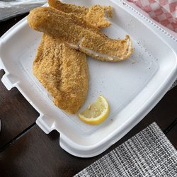 The Right Spot - The huge pieces of fish