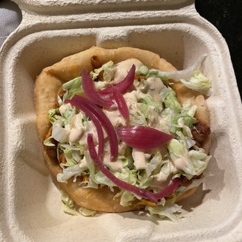 Off the Rez - Classic Beef Chili Indian Taco - Food Trucks Near Me - Seattle, Washington Off the Rez - Classic Beef Chili Indian Taco - Food Trucks Near Me - Seattle, Washington