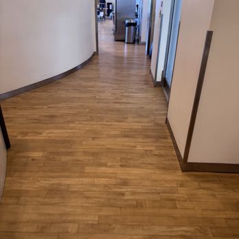 Lufthansa Senator Lounge - You have to walk in front of the desk to get food or coffee - Airport Lounges Near Me - Detroit, Michigan