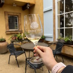 Demetria Estate Winery - Like being in someone's backyard ....LOVED it
