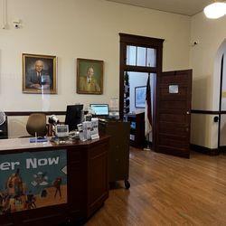 Jamestown Public Library - Desk Area