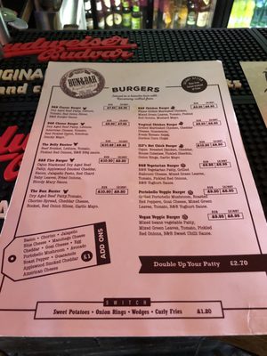 Menu photo 5 Bun & Bar London, XGL