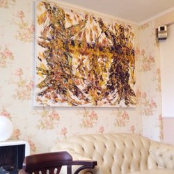 Café Gerngeschehen - Kunst an der Wand