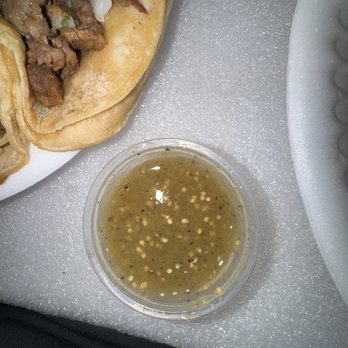 Andy’s Taco Truck - Their other salsa - Food Trucks Near Me - Westminster, California