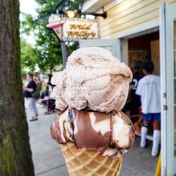 Banana & Charlie Brownie Cone Banana & Charlie Brownie Cone