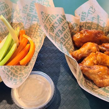 Wingstop - two baskets of chicken wings and carrots - Chicken Wings Near Me - Lakewood, Colorado Wingstop - two baskets of chicken wings and carrots - Chicken Wings Near Me - Lakewood, Colorado