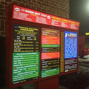 Cook Out - Drive thru - Burgers Near Me - Carrollton, Georgia