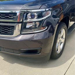 Before and after of bumper