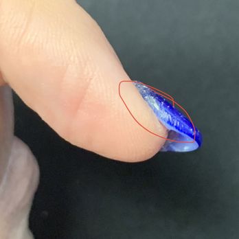 Veda Nails & Spa - Filed to reshape with electric drill after final glossy coat was already applied. - Nail Salons Near Me - North Richland Hills, Texas Veda Nails & Spa - Filed to reshape with electric drill after final glossy coat was already applied. - Nail Salons Near Me - North Richland Hills, Texas