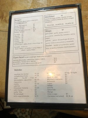 Menu photo 5 Abracadabra San Juan, PR