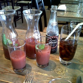 Marlowe - blood orange mint iced tea + diet cola - Diners Near Me - San Francisco, California Marlowe - blood orange mint iced tea + diet cola - Diners Near Me - San Francisco, California