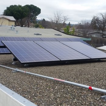 Sun Solar Electric - flat tar and gravel roof solar installation - Solar Installation Near Me - Petaluma, California