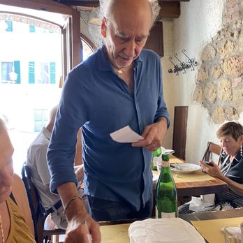 Osteria Acquacheta - The owner and quite a wonderful character - Italian Near Me - Montepulciano, SI Osteria Acquacheta - The owner and quite a wonderful character - Italian Near Me - Montepulciano, SI