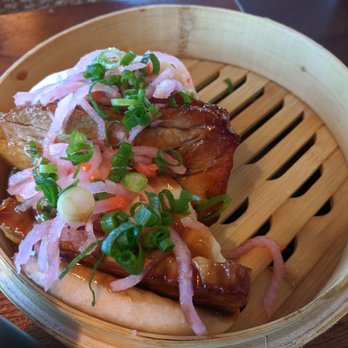 Star Noodle - Steamed pork buns, duroc pressed pork, house hoisin, namasu - Asian Fusion Near Me - Lahaina, Hawaii Star Noodle - Steamed pork buns, duroc pressed pork, house hoisin, namasu - Asian Fusion Near Me - Lahaina, Hawaii