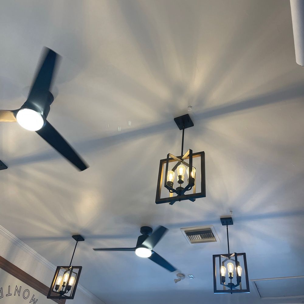 Café Montrose - a ceiling with a lot of lights - Cafes Near Me - Glendale, California Café Montrose - a ceiling with a lot of lights - Cafes Near Me - Glendale, California
