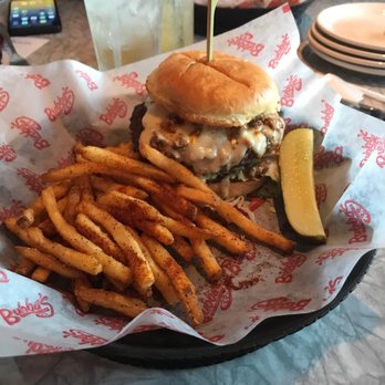 Bubba's 33 - South of the Border Burger, to die for!!!!! - American Near Me - Peoria, Arizona Bubba's 33 - South of the Border Burger, to die for!!!!! - American Near Me - Peoria, Arizona