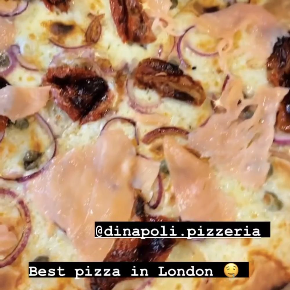 Di Napoli Pizzeria - Salmon pizza - Pizza Near Me - Potters Bar, HRT