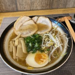 Ryu Ramen - Tonkotsu ramen (€12.90 lunch special, appetizer, entree, dessert)