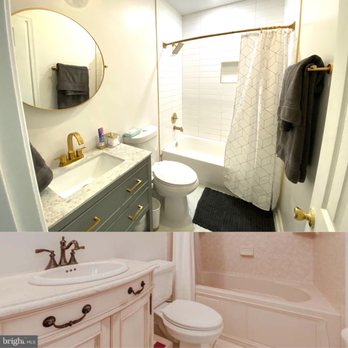 A and E Construction - Bathroom before and after - General Contractors Near Me - Washington, DC, District of Columbia