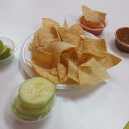 Free chips and salsa bar!