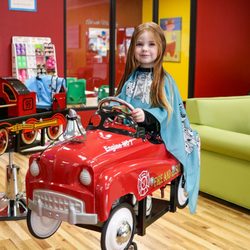 Pigtails & Crewcuts Haircuts for Kids - Smyrna - Before her cut