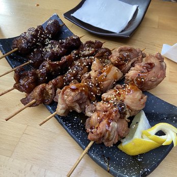 Kimura - Skewers Combo (Chicken & Scallion Skewers, Beef Skewers, Kurobuta Porkbelly Skewers) - Japanese Near Me - New York, New York Kimura - Skewers Combo (Chicken & Scallion Skewers, Beef Skewers, Kurobuta Porkbelly Skewers) - Japanese Near Me - New York, New York