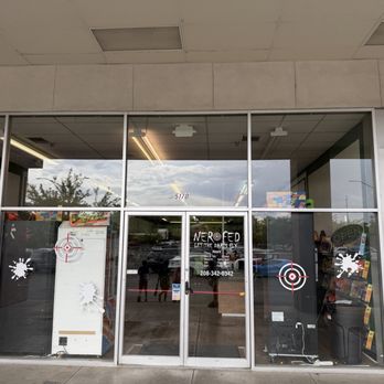 Nerfed - Front of Nerfed - Dart Arenas Near Me - Boise, Idaho Nerfed - Front of Nerfed - Dart Arenas Near Me - Boise, Idaho