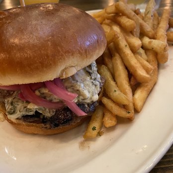 Old Irving Brewing - Weekly Burger Special with spinach artichoke dip - Breweries Near Me - Chicago, Illinois