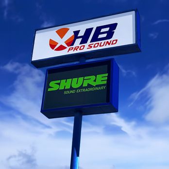 HB Pro Sound - HB Sign next to the I-10 - Electronics Near Me - El Paso, Texas