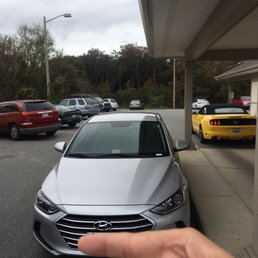 Rental car that this location left out and unlocked.