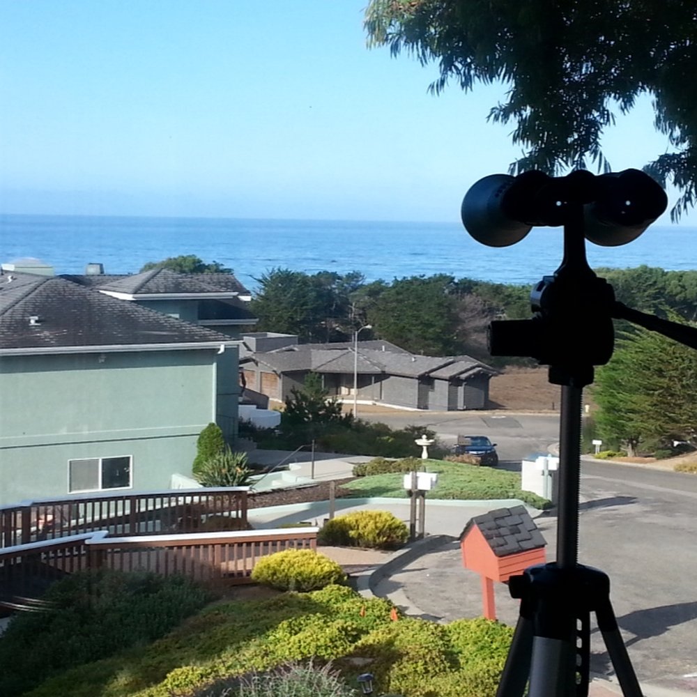 The Big Red House - View from master bedroom - Guest Houses Near Me - Cambria, California The Big Red House - View from master bedroom - Guest Houses Near Me - Cambria, California