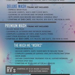 Wash Me Work