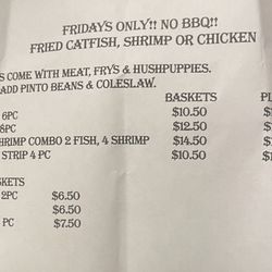 Willett Barbeque & Catering - Catfish
