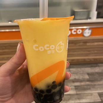CoCo Bubble Tea - Passion Fruit and Mango Slush - Bubble Tea Near Me - Bellevue, Washington CoCo Bubble Tea - Passion Fruit and Mango Slush - Bubble Tea Near Me - Bellevue, Washington