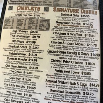Parish Diner - 3rd page of menu... - Cajun/Creole Near Me - Chalmette, Louisiana Parish Diner - 3rd page of menu... - Cajun/Creole Near Me - Chalmette, Louisiana