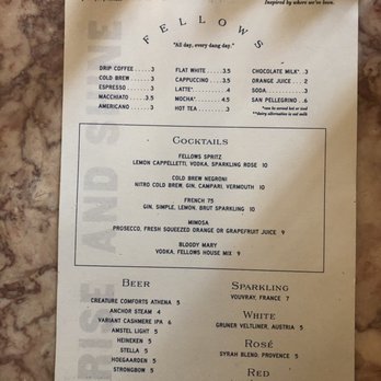 Fellows Cafe - Menu - Breakfast & Brunch Near Me - Roswell, Georgia