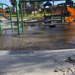 Liberty Park - Park got flooded from the rain