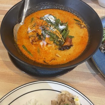 Krua Siam - Mild Salmon Panang Curry - Thai Near Me - Garden Grove, California Krua Siam - Mild Salmon Panang Curry - Thai Near Me - Garden Grove, California