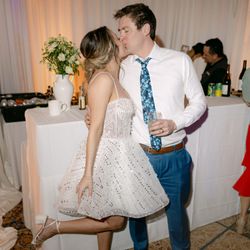 Sweet Blossom Weddings - The happy couple at the after party