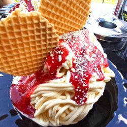 Eiscafé Velotti - Spaghetti Eis
