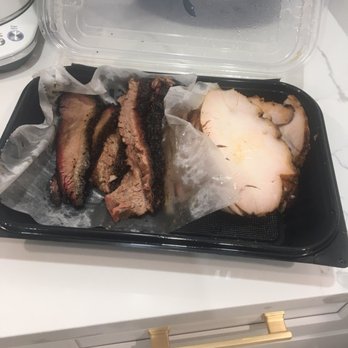 Gatlin's BBQ - 1/2lb of brisket and 1lb of turkey took 40mins to prepare!!!! - Barbeque Near Me - Houston, Texas Gatlin's BBQ - 1/2lb of brisket and 1lb of turkey took 40mins to prepare!!!! - Barbeque Near Me - Houston, Texas